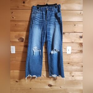 ariat wide leg tomboy jeans size 32